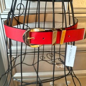 New with tag BCBG Red Belt